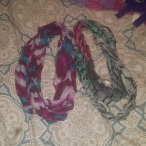 Infinity scarfs